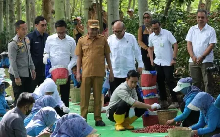 Menjawab Tantangan Perkopian di Indonesia, Wapres Gibran: Petani Harus Menjaga Kualitas