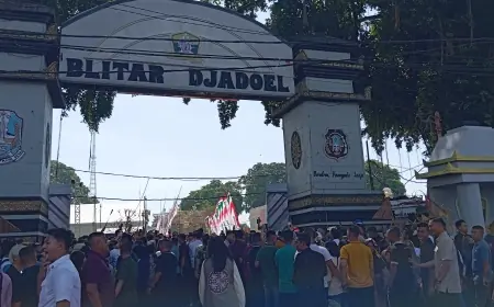 Perputaran Uang di Bazar Blitar Djadoel Kota Blitar Diprediksi Capai Rp4 Miliar Lebih
