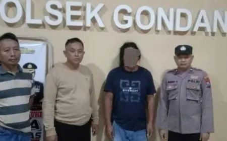 Gegara Cekcok, Pria Nganjuk Bacok Tetangga saat Pesta Hajatan