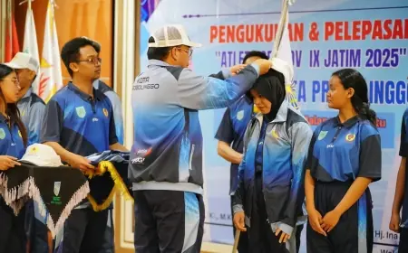 Lepas Kontingen Porprov Jatim 2025, Wali Kota Probolinggo Optimistis Capai Target