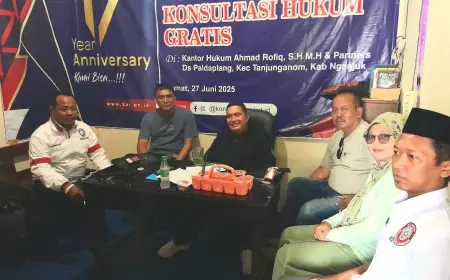 DPC KAI Nganjuk Gelar Konsultasi Hukum Gratis