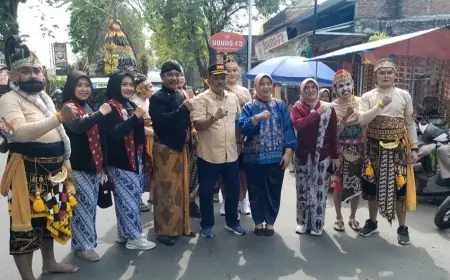 Dihadiri Bupati Nganjuk, Grebek Suro Desa Pelem Kertosono Hipnotis Ribuan Orang