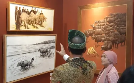 Pameran Perdana Lintang Lima: Menguak Kembali Arti Roso lewat Kanvas
