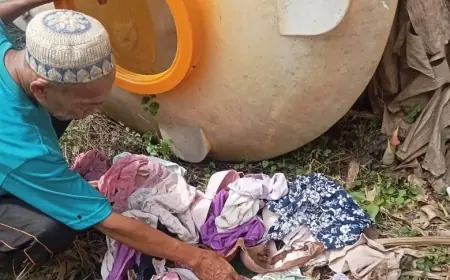 Heboh! Warga Bojonegoro Temukan Puluhan Bra dan CD Wanita di Bekas Bangunan Puskesmas Malo