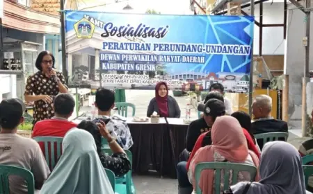 Masuk Tahap Kelima, Sosper DPRD Gresik Habiskan Anggaran Rp2,8 Miliar