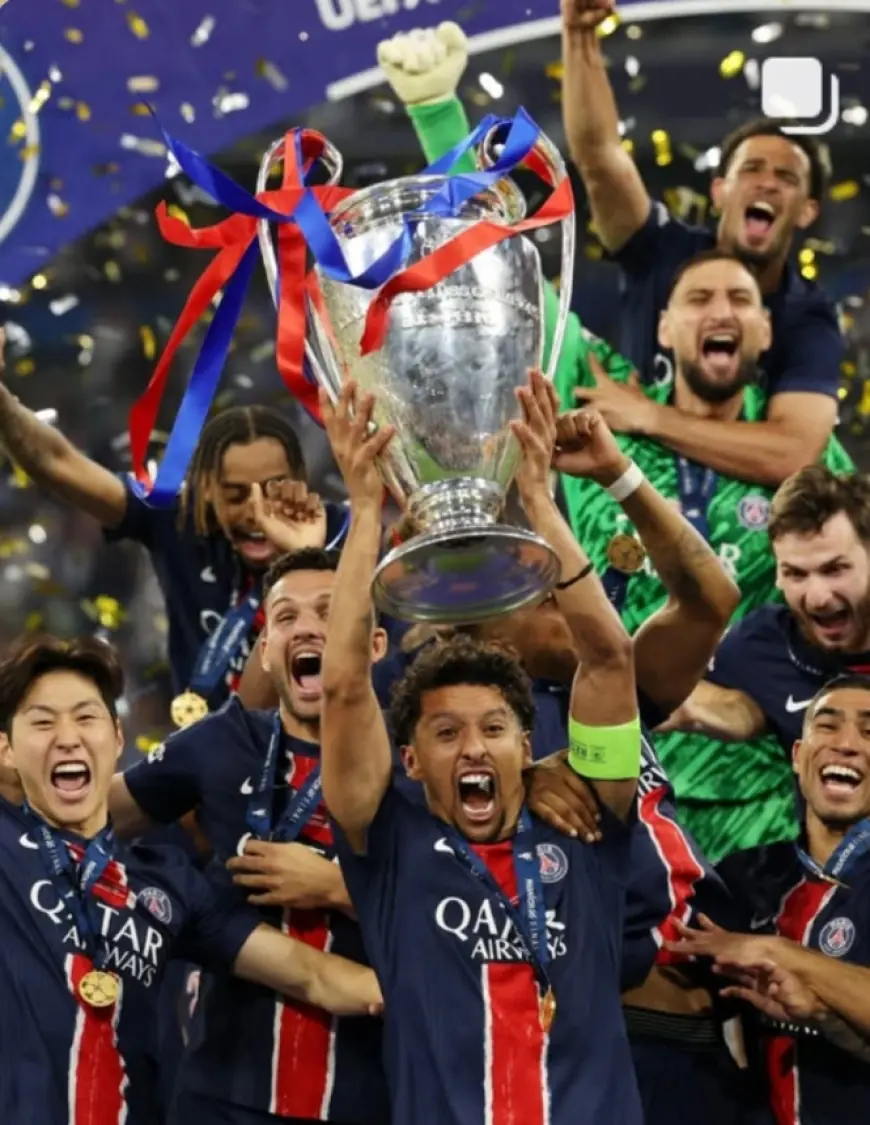 Taklukkan Inter Milan 5-0 di Final Liga Champions, PSG Ukir Sejarah