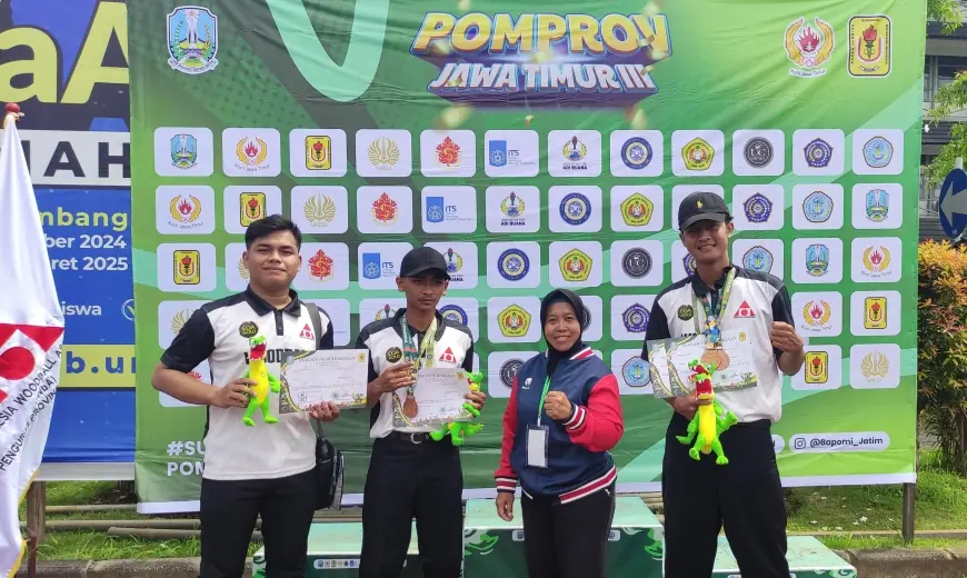 Mahasiswa ISTeK ICSada Bojonegoro Raih Dua Medali di Pomprov Jatim 2025, Ukir Sejarah di Cabor Woodball