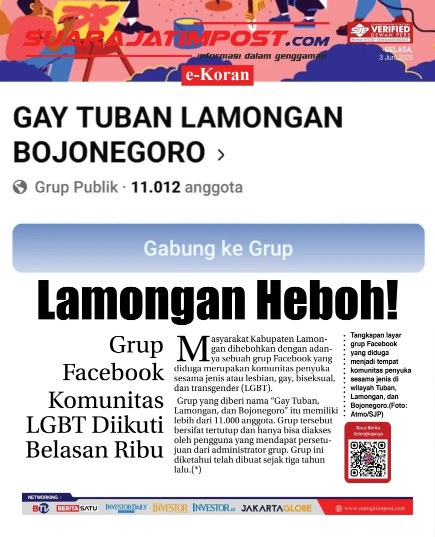 eKoran, Edisi Selasa, 3 Juni 2025