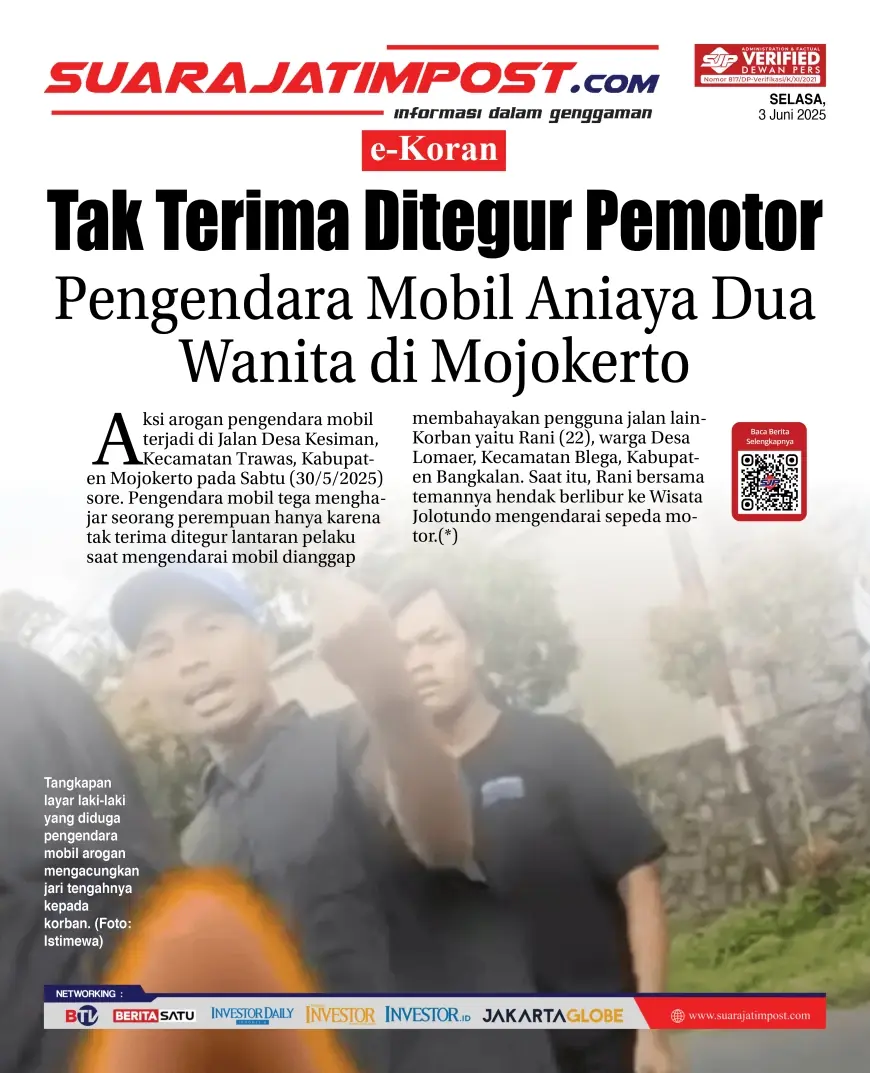 eKoran, Edisi Selasa, 3 Juni 2025