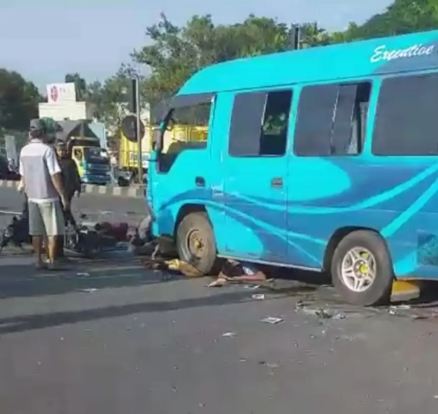 Tabrakan Mengerikan di Exit Tol Purwodadi 1 Tewas , 6 Luka Berat