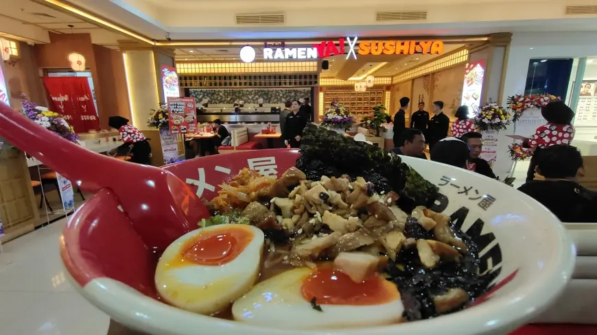 Kabar Baik bagi Pecinta Kuliner, RamenYA! X SushiYA Hadir di Kediri Town Square