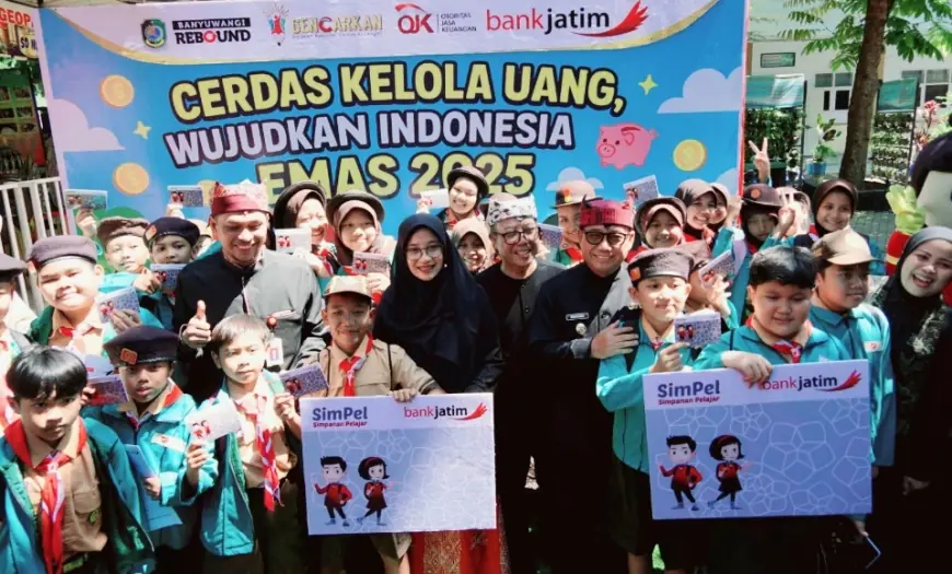 Dorong Literasi Keuangan Pelajar, Bank Jatim Bukakan 1.000 Rekening Siswa di Banyuwangi