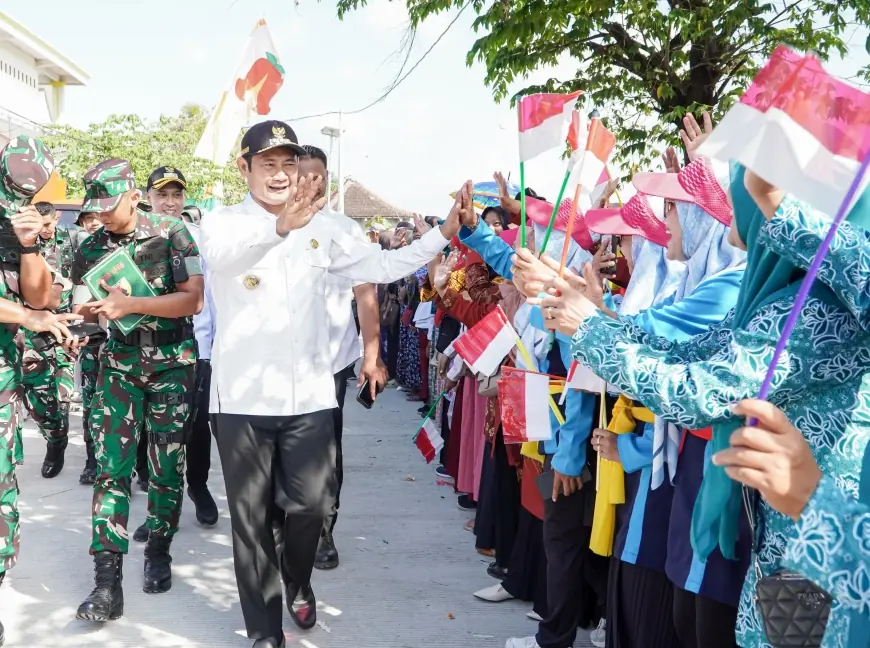 TMMD ke-124 di Lamongan Resmi Ditutup, Pak Yes Pastikan Pembangunan Berlanjut