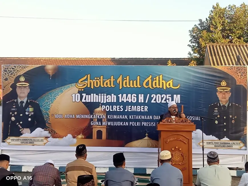 Khutbah Iduladha, Prof Hefni UIN KHAS Jember Kutip Firman Allah QS At-Takwir