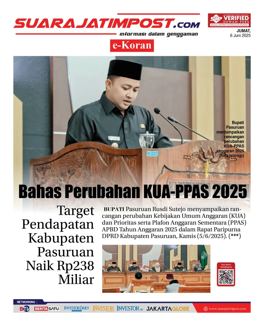 eKoran, Edisi Jumat, 6 Juni 2025