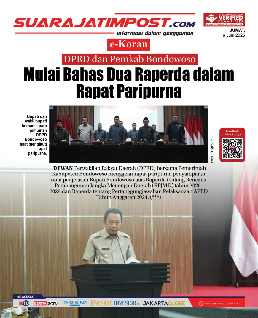 eKoran, Edisi Jumat, 6 Juni 2025