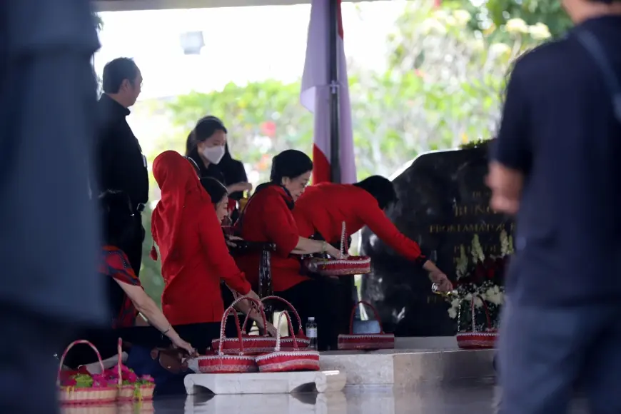 Megawati Dapat Dukungan untuk Kembali Pimpin PDIP saat ke Kota Blitar