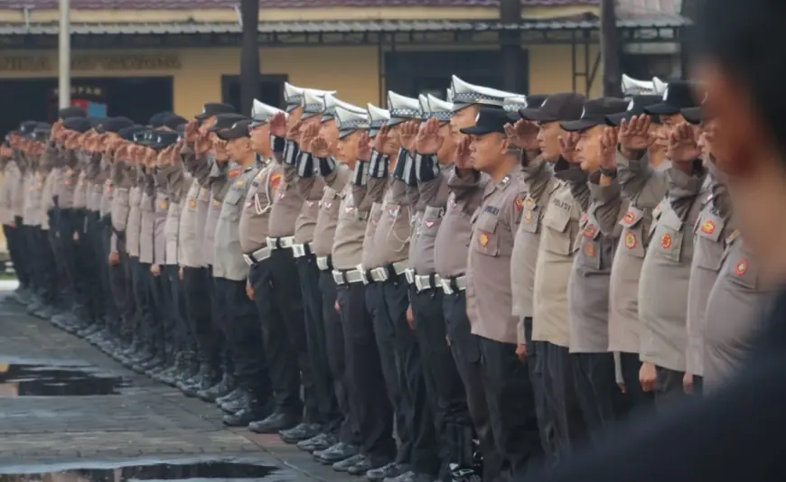 Sejumlah Objek Wisata di Mojokerto Dijaga Polisi saat Libur Iduladha 2025