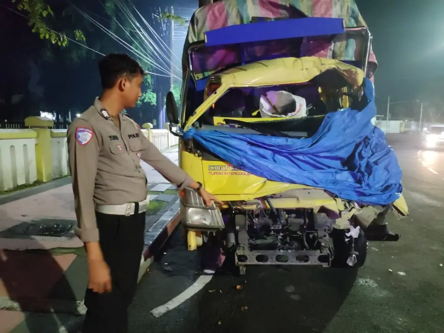 Tiga Truk Terlibat Kecelakaan Beruntun di Blitar, Satu Sopir Dinyatakan Tewas