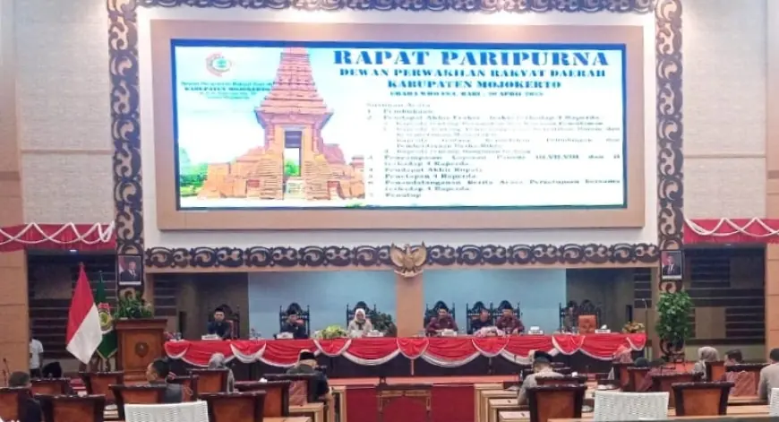 DPRD Kabupaten Mojokerto Sahkan 4 Perda, Komitmen Kawal Kepentingan Masyarakat
