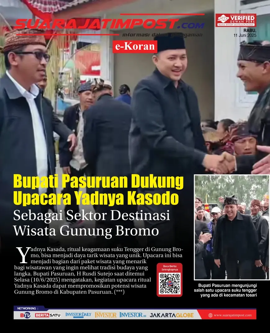 eKoran, Edisi Rabu, 11 Juni 2025