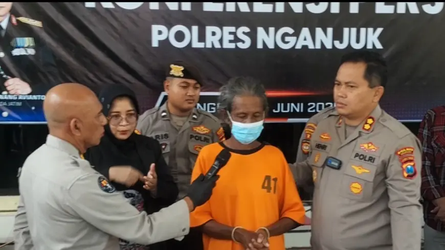 Sempat Buron, Pelaku Pembunuhan Sadis di Nganjuk Dibekuk Polisi