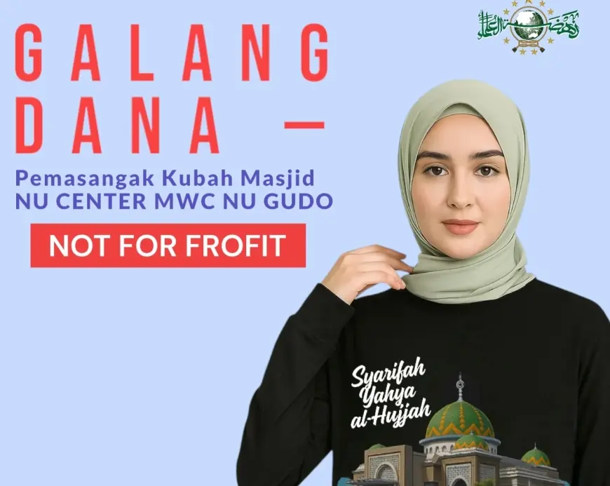 MWC NU di Jombang Bangun Masjid dengan Jualan Kaos