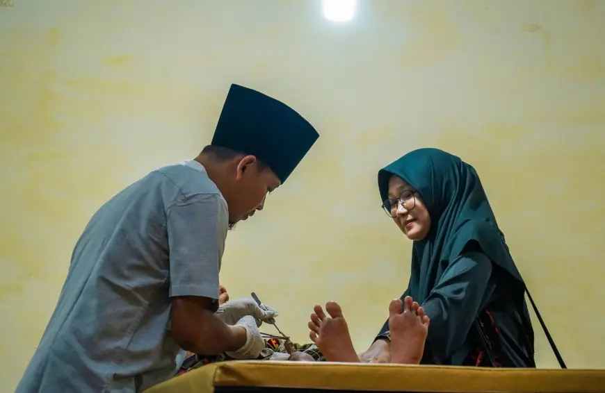 Usai Ujian Akhir Semester, 64 Anak Dapat Khitan Gratis di Ponpes Gadingmangu Jombang