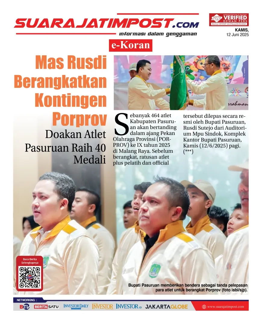 eKoran, Edisi Kamis, 12 Juni 2025