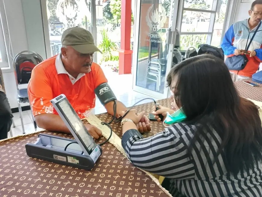 Jelang Porprov Jatim IX, Atlet Kota Batu Jalani Pemeriksaan Kesehatan Rutin