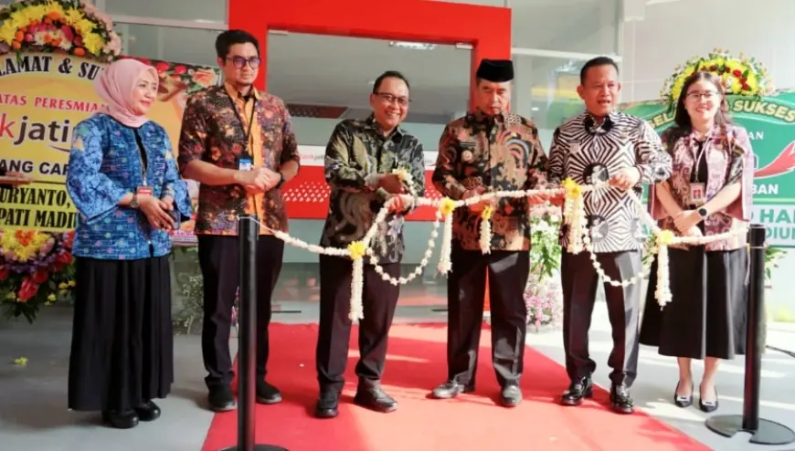 Bank Jatim Resmikan Kantor Cabang Baru di Caruban, Perkuat Layanan Nasabah dan Dorong Pertumbuhan Ekonomi Lokal