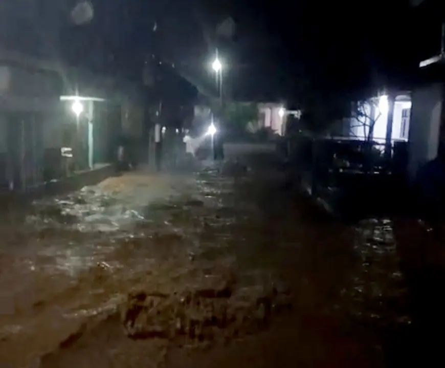 Sungai Tundo di Tirtoyudo Kembali Meluap, Sejumlah Rumah dan Jalan Terendam