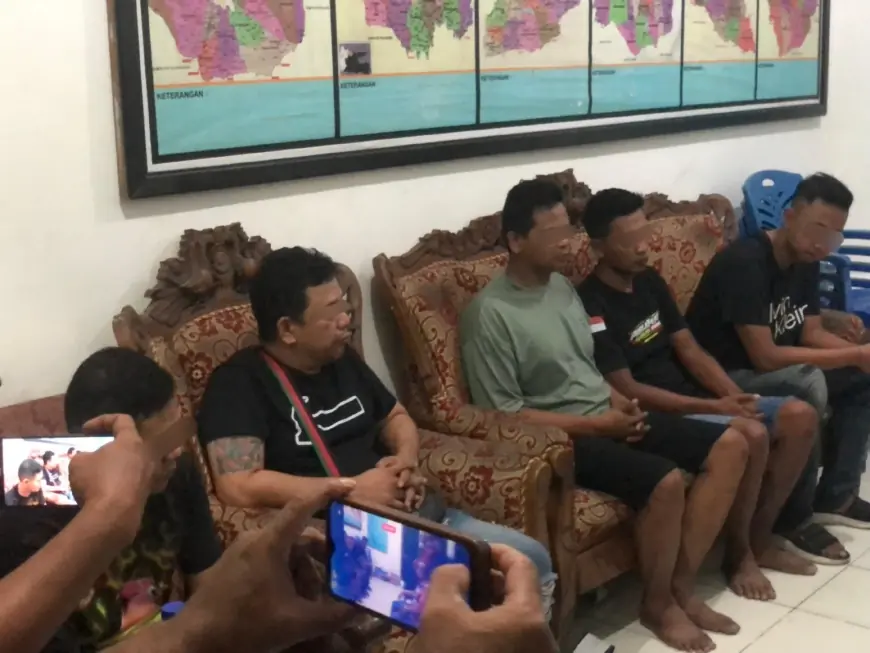 Lima Pencuri Kabel Senilai Miliaran di Mojokerto Diamankan TNI, Satu Pelaku Oknum Wartawan