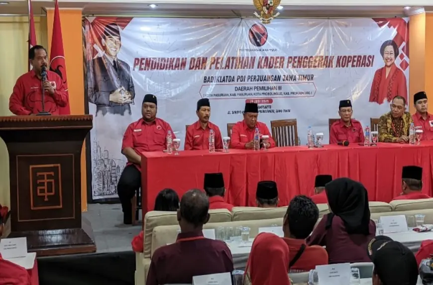Ratusan Kader Penggerak Koperasi di Probolinggo Digembleng PDI Perjuangan Jatim