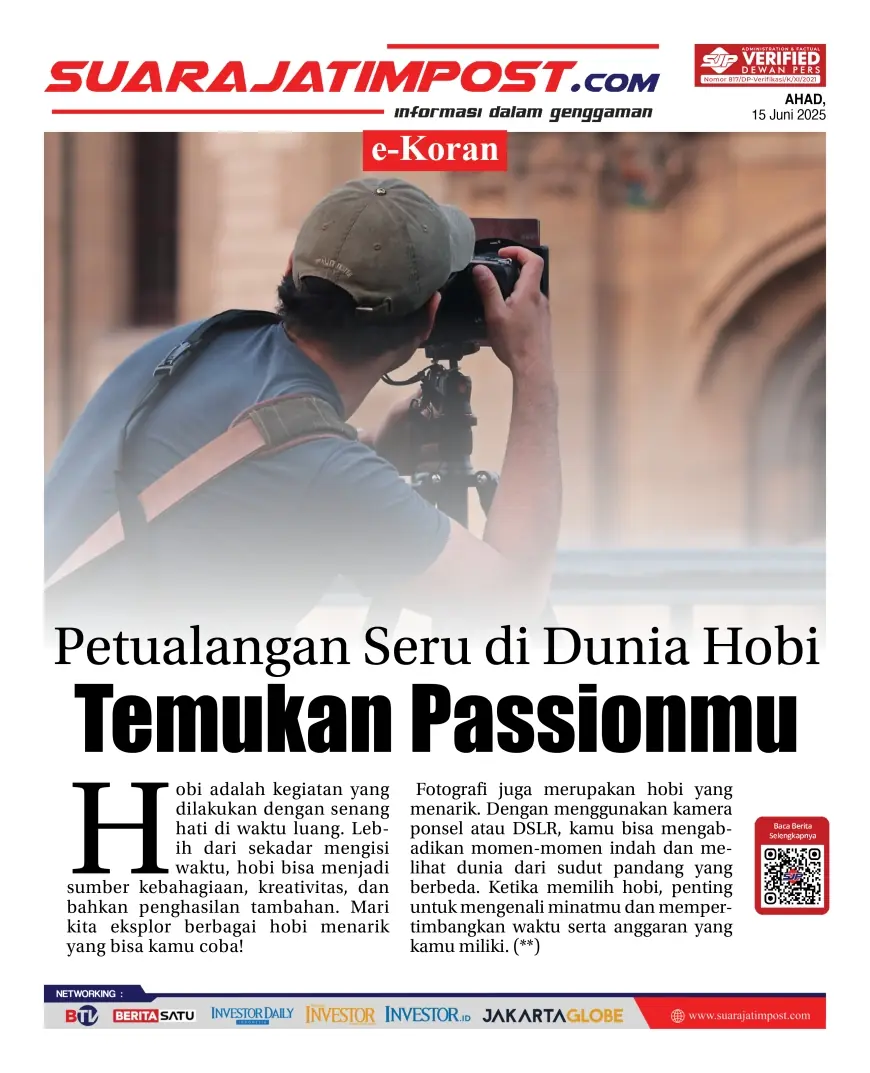 eKoran, Edisi Ahad, 15 Juni 2025