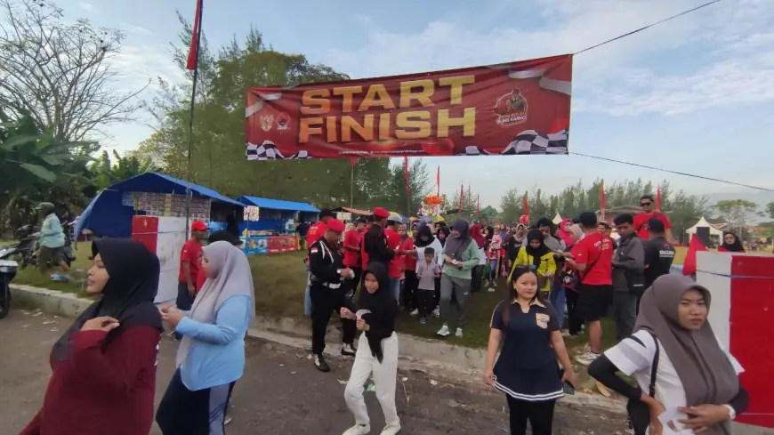 Peringati Bulan Bung Karno, PDIP Probolinggo Kampanyekan Pancasila lewat Fun Walk