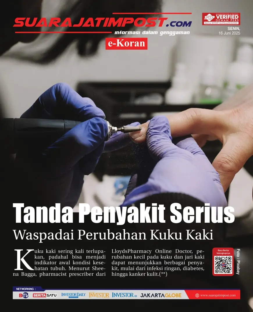 eKoran, Edisi Senin, 16 Juni 2025