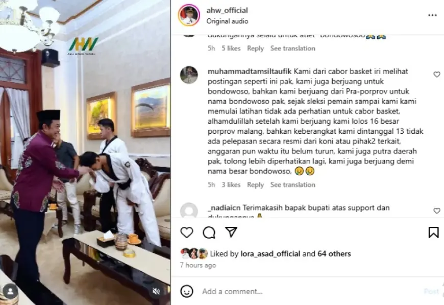Pelepasan Atlet Proprov IX Jatim oleh Bupati Bondowoso Bikin Iri Cabor Lain