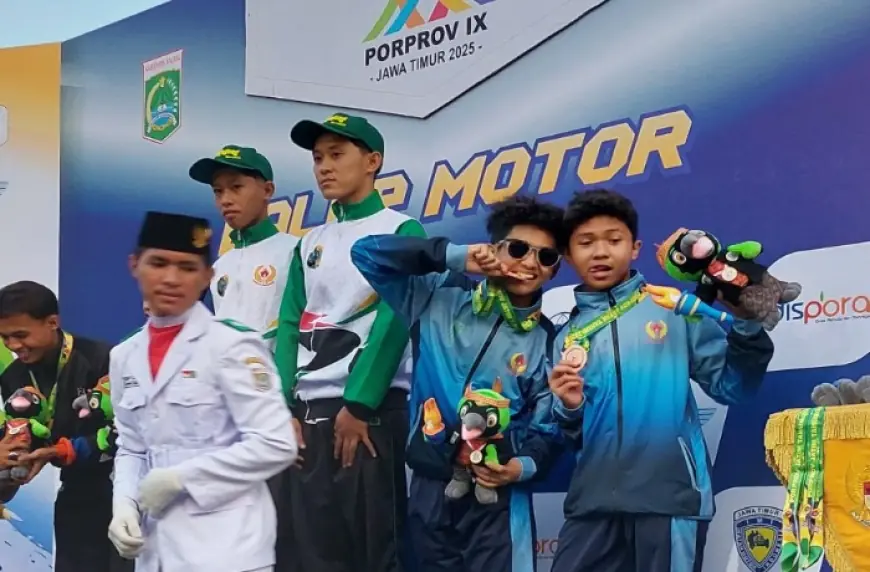 Cedera Patah Tulang Sehari sebelum Bertanding, Atlet Balap Motor Asal Kota Probolinggo Raih 2 Medali pada Porprov 2025