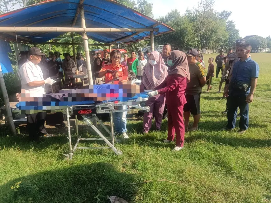 Kakek Ditemukan Tewas Menggantung di Lapangan Desa Pinggirsari Tulungagung