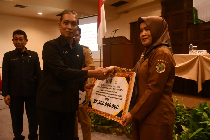 18 Desa di Tulungagung Terima BKK dari Pemprov Jatim Rp 1,7 Miliar, Ini Daftarnya