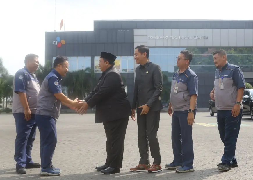 Bupati Jombang Anggap Pabrik PT CJI Contoh Nyata Bagaimana Investasi Berjalan
