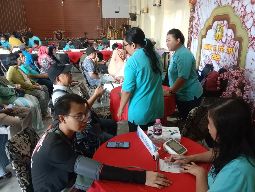 GAB Damai Sejahtera Jombang Gelar Bakti Sosial Pengobatan Gratis