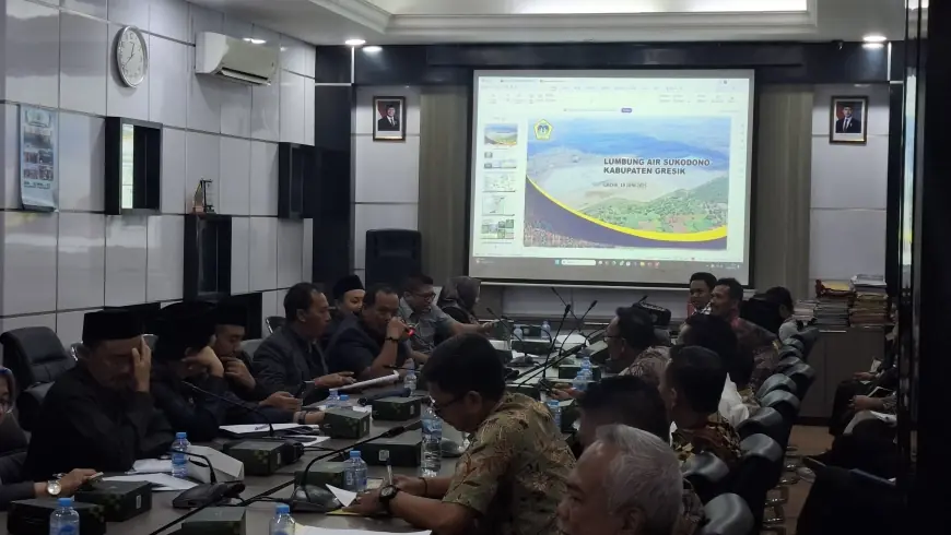 Warga Gresik Tagih Ganti Untung Pembebasan Lahan Embung Sukodono, DPUPR Berdalih Berkas belum Lengkap