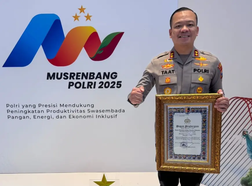 Polres Tulungagung Raih Predikat Pelayanan Prima dari Kapolri