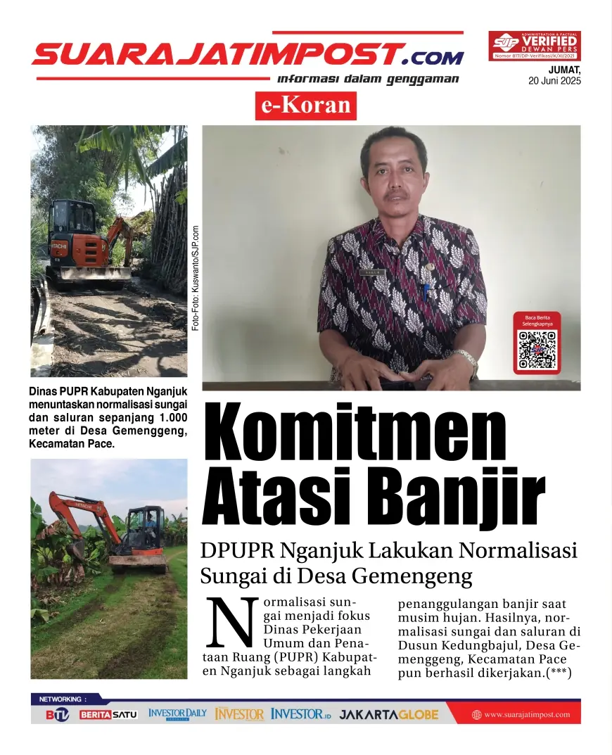 eKoran, Edisi Jumat, 20 Juni 2025