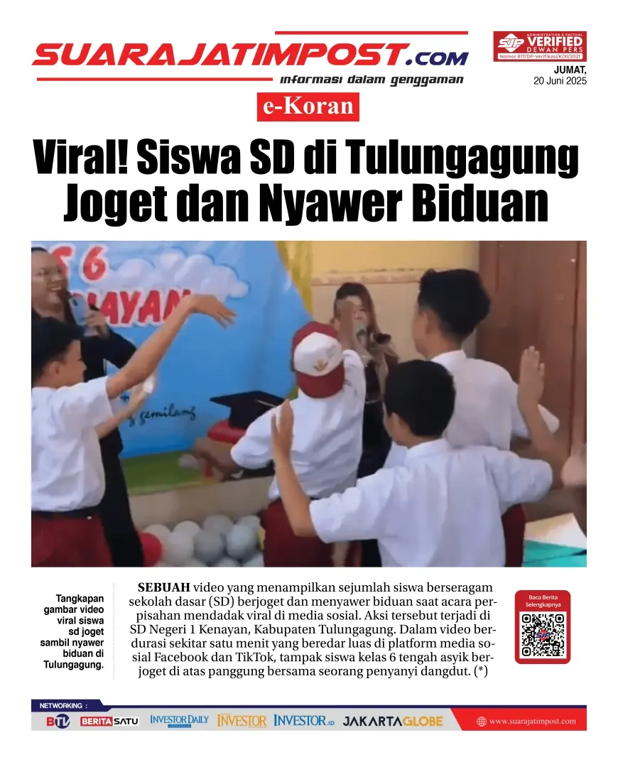eKoran, Edisi Jumat, 20 Juni 2025