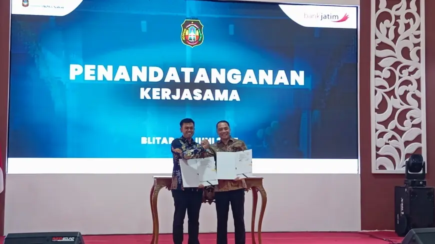 Perkuat Perekonomian, Wali Kota Blitar Tandatangani MoU Antardaerah