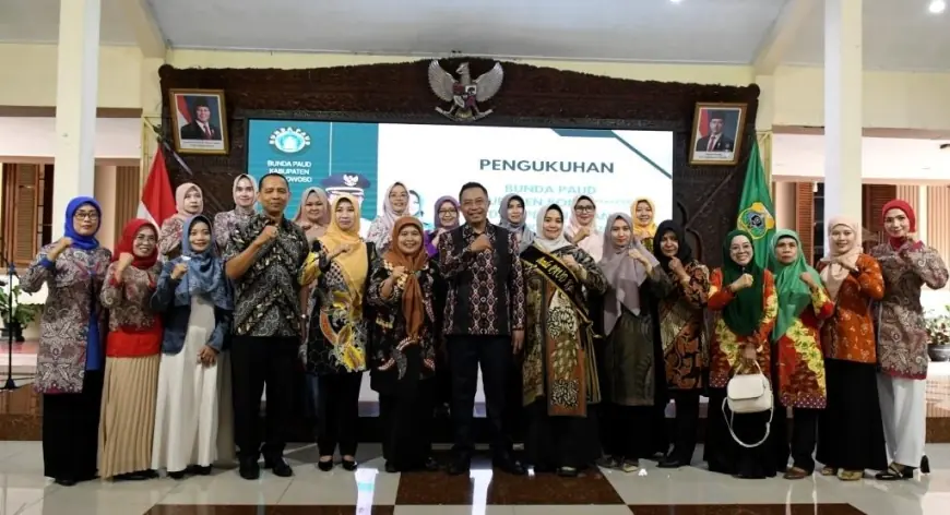 Bunda PAUD Bondowoso Komitmen Cetak Generasi Emas