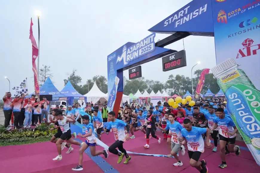 1.100 Pelari Meriahkan Majapahit Run 2025